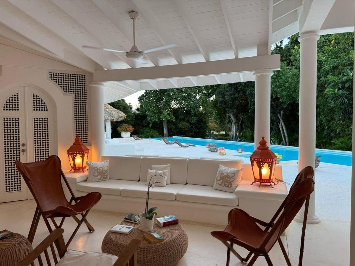 Charming Italian Vila In Casa De Campo La Romana Exteriér fotografie
