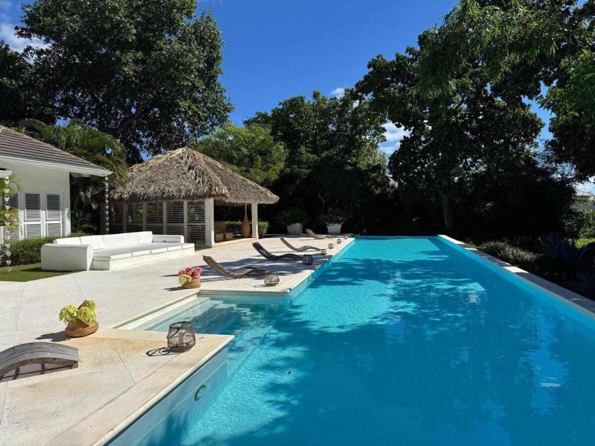Charming Italian Vila In Casa De Campo La Romana Exteriér fotografie