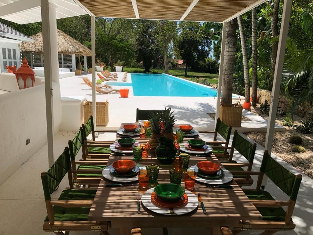 Charming Italian Vila In Casa De Campo La Romana Exteriér fotografie